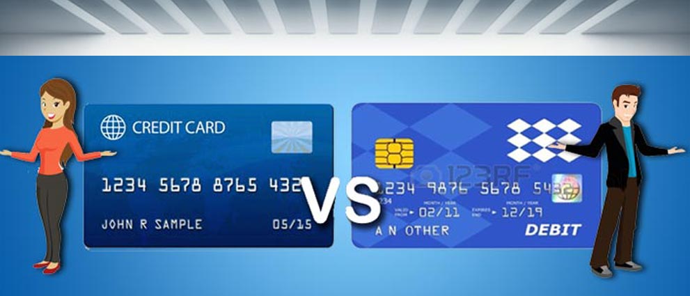 debit credit card vs credit card